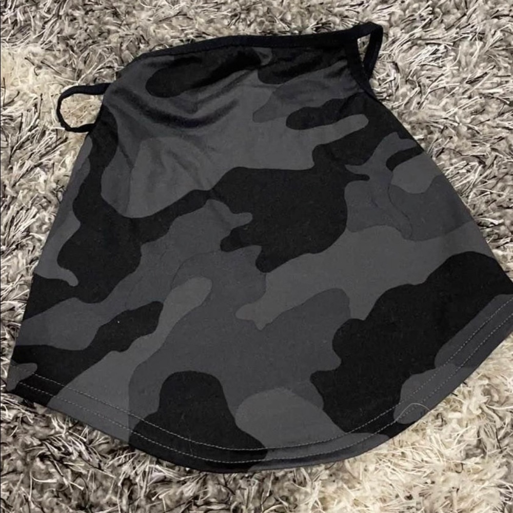 Camo Crop Top